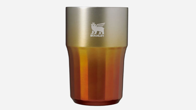 The Golden Hour Prismatic Beer Tumbler 13.8 OZ